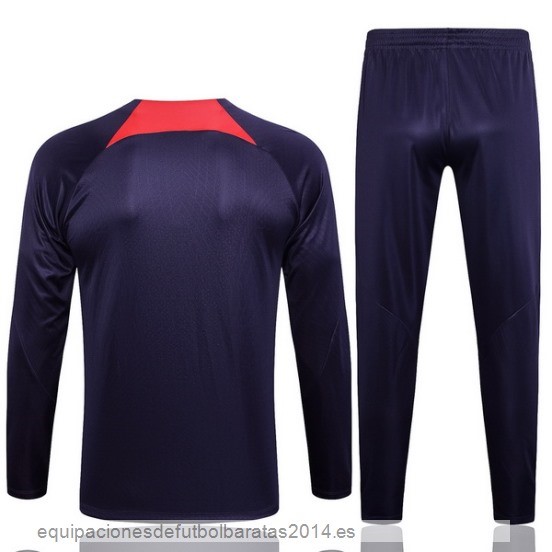 Nuevo Conjunto Completo Sudadera Entrenamiento Niños Paris Saint Germain 23/24 Purpura II Rojo Baratas